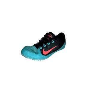 Nike Women's Rival MD Retro Miami Size 9.5 Turquoise - Pink - Black Track Shoes